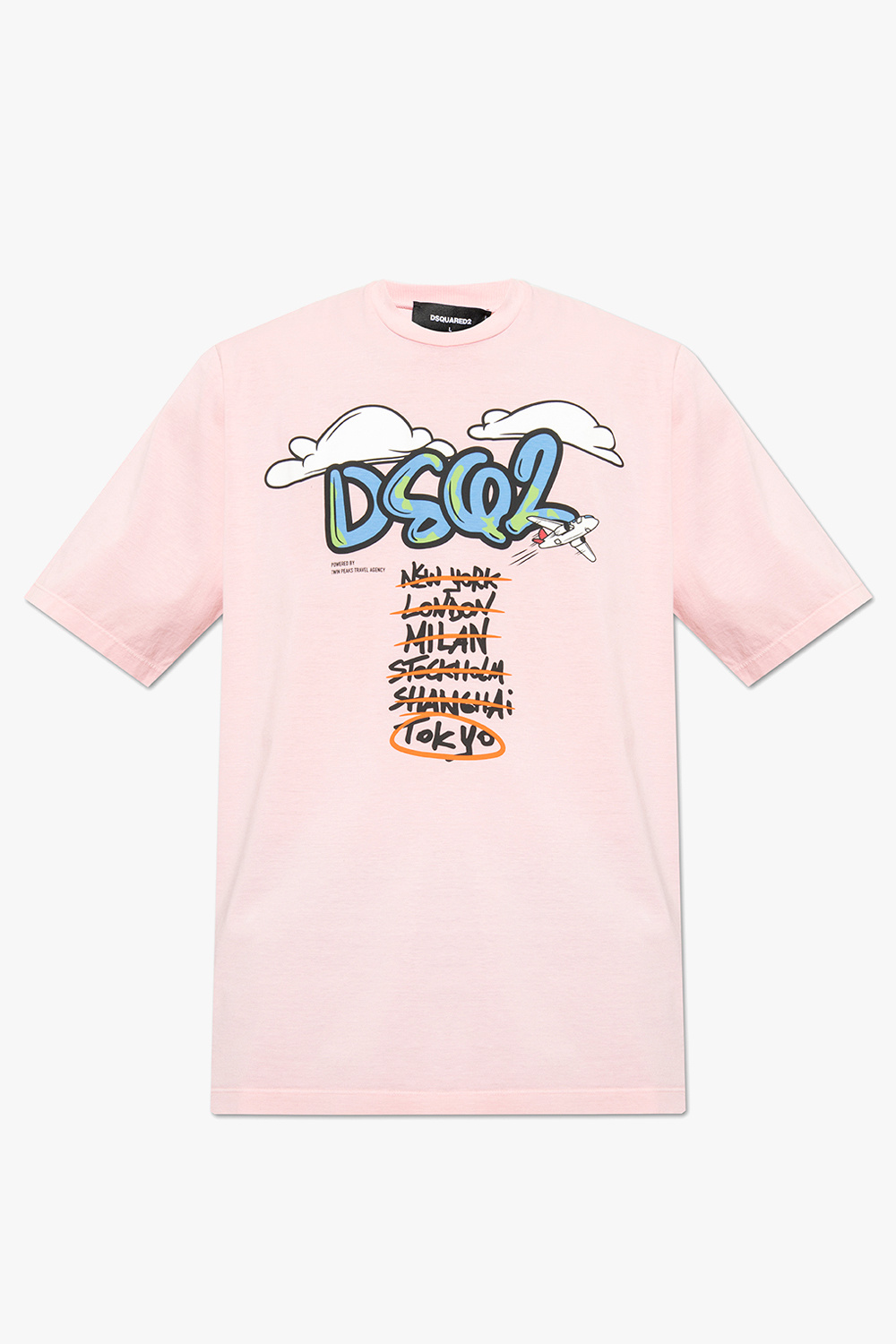 SchaferandweinerShops Japan - Printed T - shirt Dsquared2